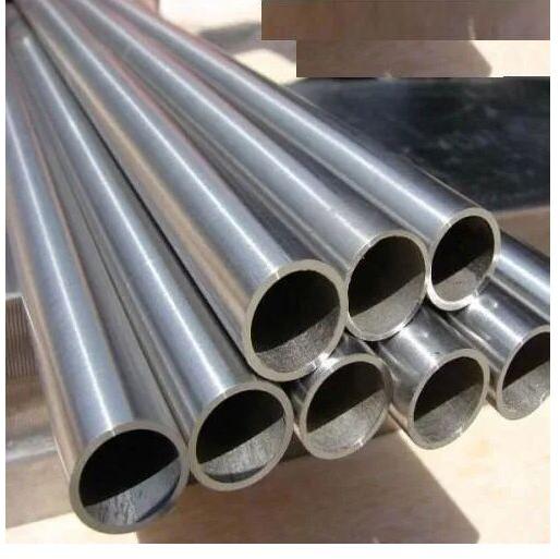 Round Seamless Stainless Steel Pipes, Length : 6m