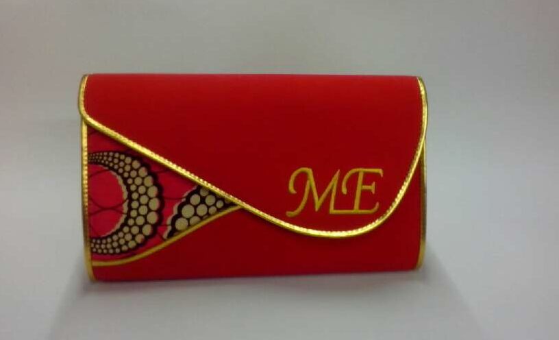 Red Clutch Purse