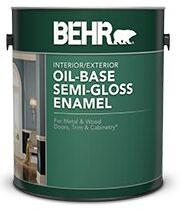 BEHR Oil-Base Semi-Gloss Enamel