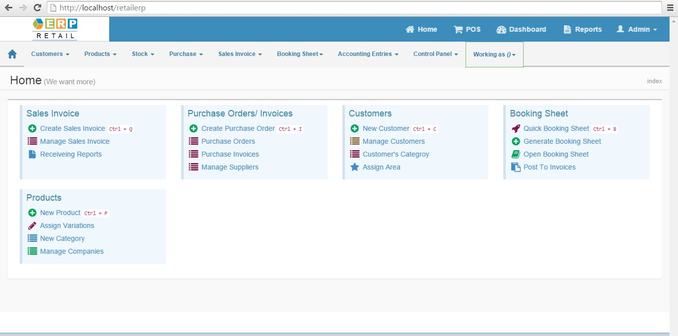 Retail Management ERP For Retail Business
