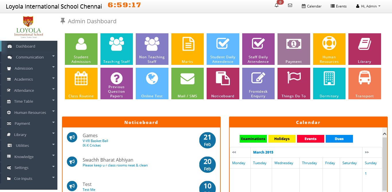 School Management System With Source Code