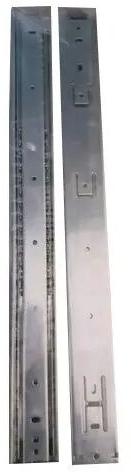 Stainless Steel SS Sliding Telescopic Channel, Color : Silver