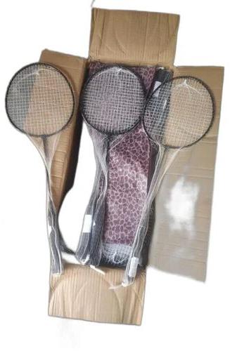 Aluminium Badminton racquet, Packaging Type : Racket Cover