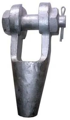 Mild Steel Spelter Socket, Size : 10mm to 120mm