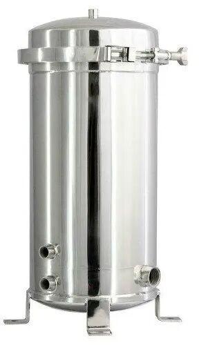 Cartridge Filter Housing, Color : Silver