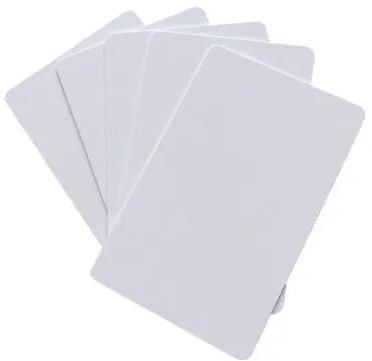 White Pvc Plastic Card, Size : 3.5 Inch X 2.5 Inch