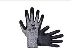 SafeCutHPPE Knit Glove, Nitrile Palm