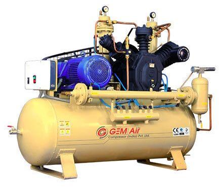 Water Cooled High Pressure Compressor, Voltage : 415V