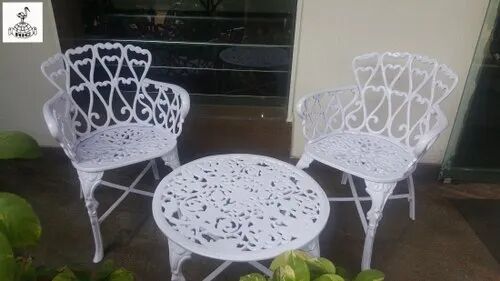 Casted Aluminium Chair Table, Feature : Durable Sturdy