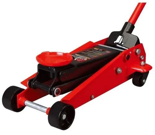 Hydraulic Trolley Floor Jack, Color : Red, Black