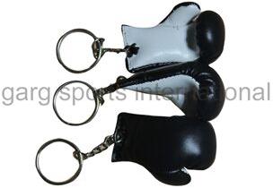 Leatherette Boxing Glove Key Ring