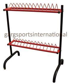 Made of PU coated steel pipe DISCUS RACK