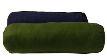 Cotton Filled yoga bolster, Size : 24 x 8 x 30 inches