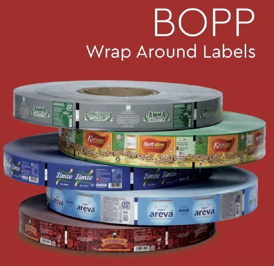 bopp wrap around labels