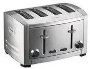 STEEL Bread Toaster, Power : 220-230V 50/60Hz 1800W