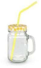 Juice Glass Jar, for Food Storage, Color : Transparent