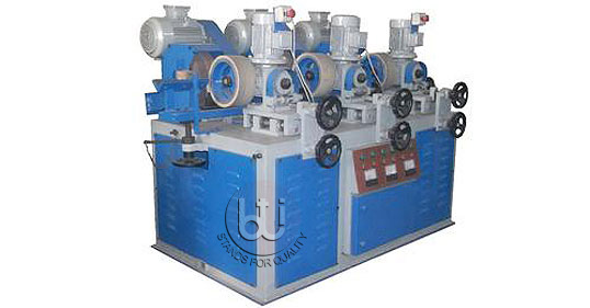 Three Head Pipe Polishing Machine