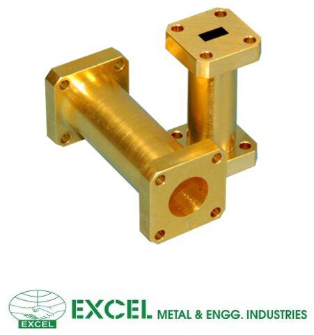 Excel Brass Waveguide, Color : Golden