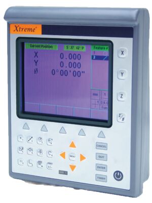 Digital readout-xtreme for radial drill