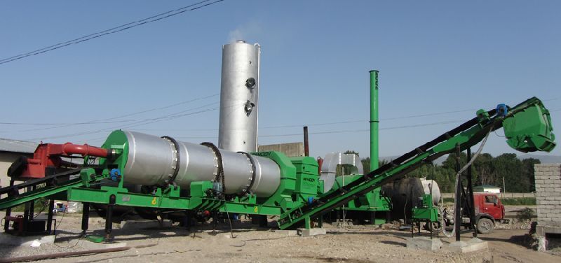 Asphalt mix plant