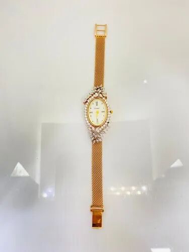 Ladies Diamond Watch, Occasion : Party Wear