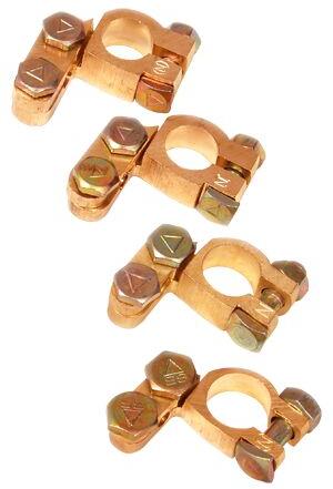Angle Casting Brass Battery Terminal