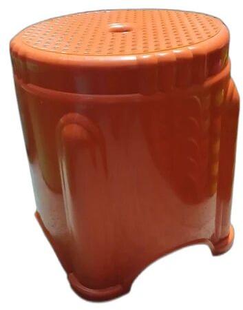 Round Plastic Bathroom Stool