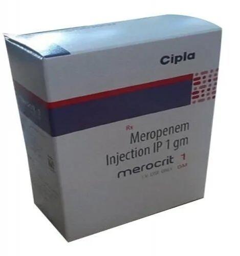 Merocrit meropenem injection, Packaging Type : Vial
