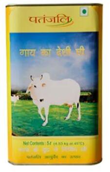 Patanjali cow ghee, Packaging Type : Box