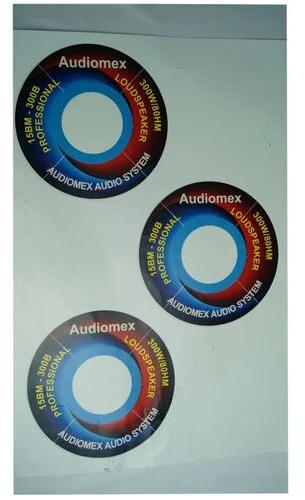 Printed Paper Self Adhesive Label, Size : Customized