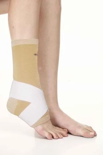 Fabric Elastic Ankle Support Binder, Size : 18 cm