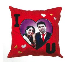 Sublimation Double Side Fur Pillow - Square at Rs 150
