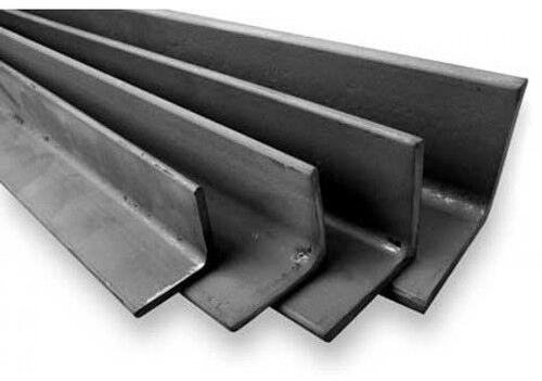 Steel Angle, for Construction. Used in riveted, rails, braces, frames, brackets, cross-members, liners