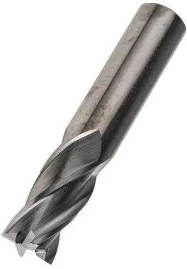 Solid Carbide End Mill, Overall Length : 6 Inches