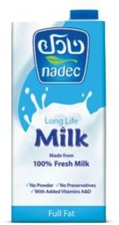 Milk, Brand Name : Nadec, Packaging Type : Can (Tinned)