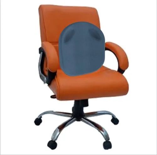MediSupport PU leather Chair Back Support Pillow, Feature : Washable, breathable, removable