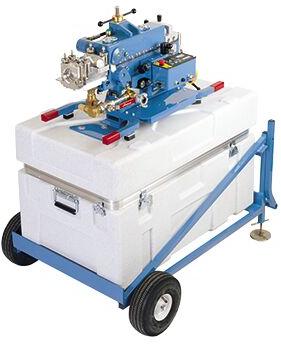 Cable blowing machine