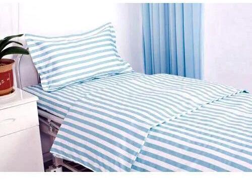 Shri Arihant Cotton Hospital Bed Cover, Color : White, Green, Blue
