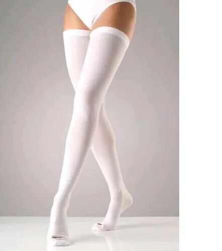 Nylon Plain Anti Embolism Stockings, Size : XL