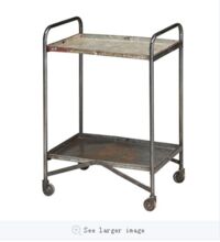 INDUSTRIAL Metal Iron Side Table