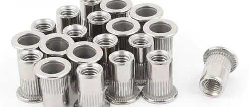 Stainless Steel Rivet Nut, Color : Silver