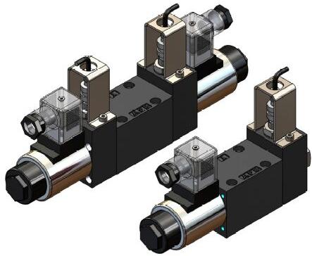Solenoid Operated DC Valve With Monitoring Switch