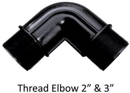 Polyproline (PP) Threaded Elbow, Pressure : 7