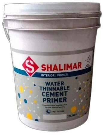Shalimar Water Thinnable Cement Primer, Packaging Size : 20 ltr