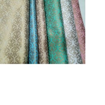 Conifer Brocade Silk Fabric, Width : 43/44