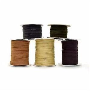 3mm Real Suede Leather Cord, Pattern : Lace