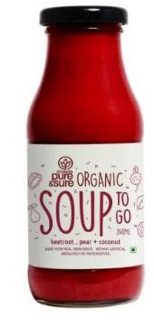 Organic Soup - Beetroot + Pear