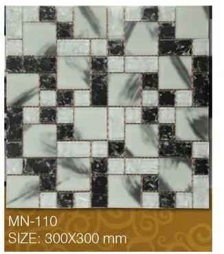 Ceramic Mosaic Tile, Size : 300 x 300 mm