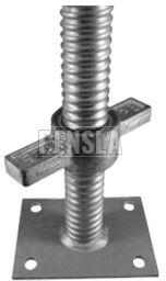 Painted Iron Adjustable Screw Base Jack, for Industrial Use, Construction, Certification : ISI Certified