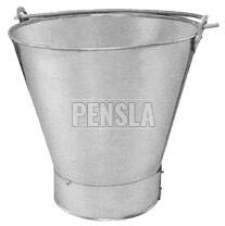 Self Finish Galvanized Iron G.I Bucket, for Domestic, Industrial, Pattern : Plain